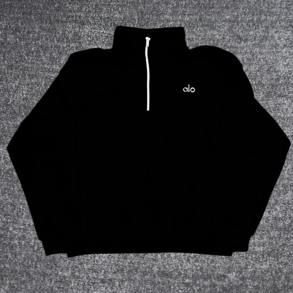 Alo Yogo Quarter Zip Sweatshirt and Sweatpants - Picture 2 of 4